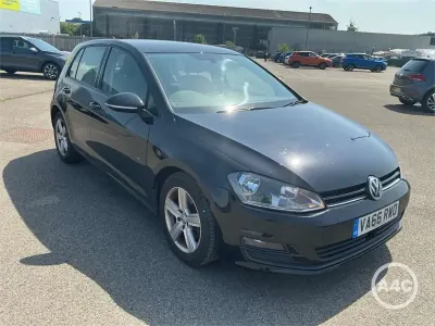 Used VW Golf VII Edition 125 HP (91 kW) 2017 Black Hatchback