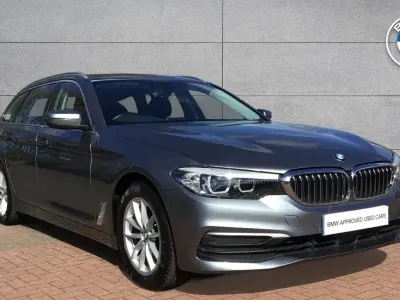 Used BMW 520 Sport Line 187 HP (137 kW) 2018 Blue Estate