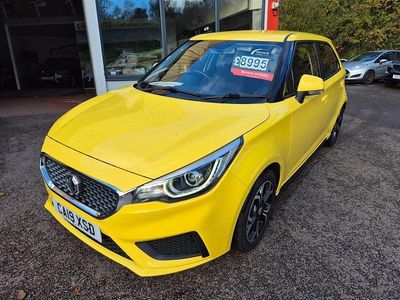 Used MG MG3 Excite 106 HP (77 kW) 2019 Yellow Hatchback
