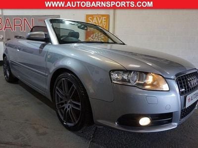 Used Audi A4 Cabriolet S-Line 138 HP (101 kW) 2009 Silver Cabriolet