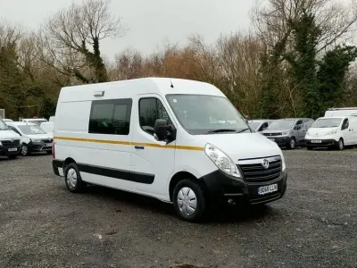 Used Vauxhall Movano 130 HP (95 kW) 2019 White MPV