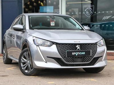 Used Peugeot e-208 Allure Premium 100 kW (136 HP) 2022 Grey Hatchback