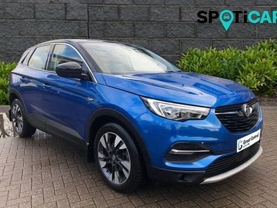 Used Vauxhall Grandland X Sport 130 HP (95 kW) 2019 Blue SUV