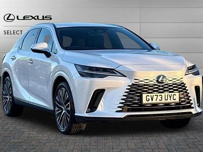 White Used 2023 Lexus RX350h SUV | £47,150 (Good price)