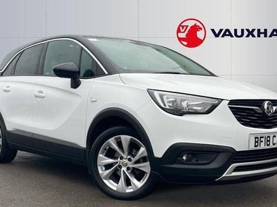 Used Vauxhall Crossland X 82 HP (60 kW) 2018 White SUV