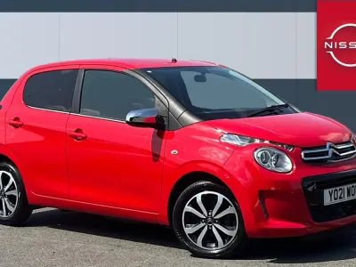 Used Citroën C1 Shine 72 HP (52 kW) 2021 Red Hatchback
