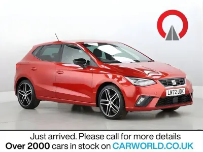 Używany Seat Ibiza FR 95 KM (69 kW) 2022 Czerwony Hatchback