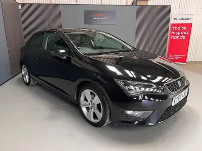 Used Seat Leon FR 125 HP (91 kW) 2017 Black Hatchback