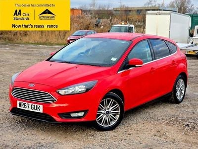 Red Used 2017 Ford Focus Zetec Hatchback | £7,988 (Good price)