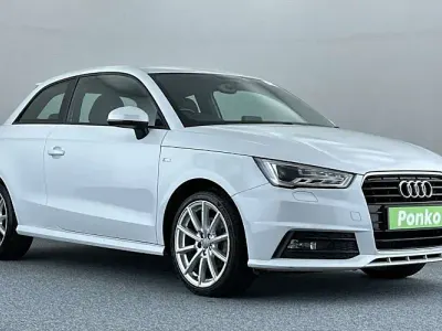 Used Audi A1 Sportback S-Line 125 HP (91 kW) 2015 White Hatchback