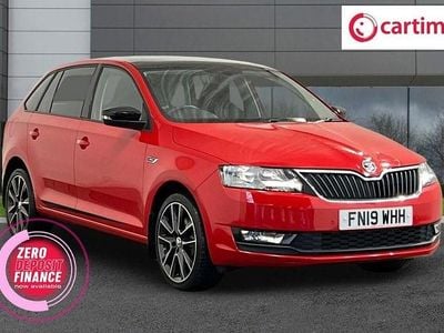 Used Skoda Rapid Sport 110 HP (80 kW) 2019 Red Hatchback