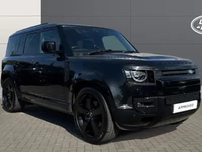 Used Land Rover Defender HSE Dynamic 404 HP (297 kW) 2023 Santorini black SUV