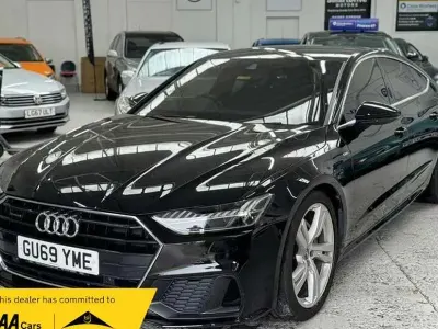 Used Audi A7 Sportback S-Line 231 HP (169 kW) 2019 Black Hatchback