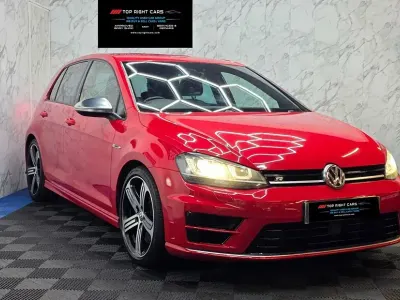Used VW Golf VII R 295 HP (216 kW) 2014 Red Hatchback