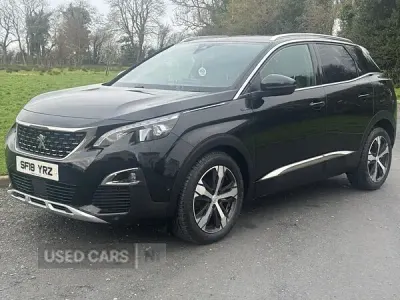 Used Peugeot 3008 GT-line 2018 Black SUV