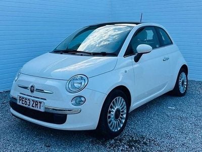 Used Fiat 500 Lounge 69 HP (50 kW) 2013 White Hatchback