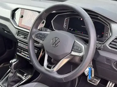 Used VW T-Cross R-line 110 HP (80 kW) 2023 Black SUV