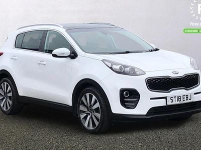 Used Kia Sportage Premium 141 HP (103 kW) 2018 White SUV