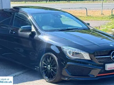 Used Mercedes CLA220 177 HP (130 kW) 2015 Black Coupe