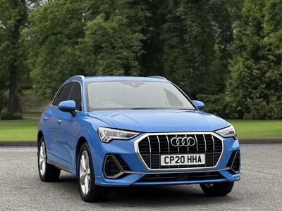 Used Audi Q3 S-Line 150 HP (110 kW) 2020 Blue SUV
