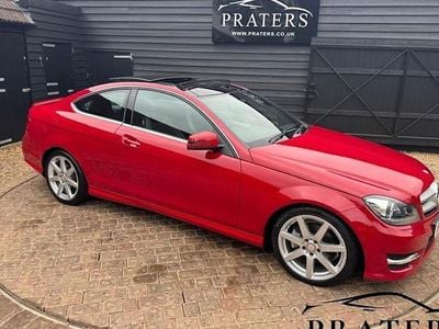 Used Mercedes C250 Sport Edition 204 HP (150 kW) 2014 Red Coupe