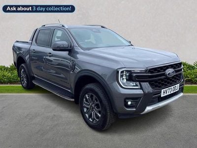 Grey Used 2023 Ford Ranger Wildtrack Pickup | £30,000 (Fair price)