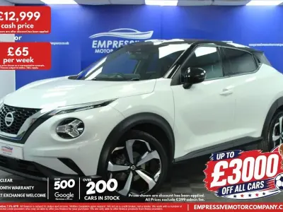 Used Nissan Juke S 114 HP (83 kW) 2020 White SUV