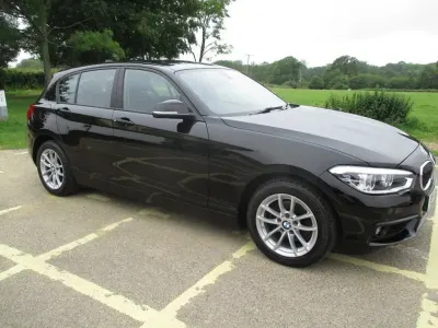 Used BMW 116 Comfort Edition 2018 Black Hatchback