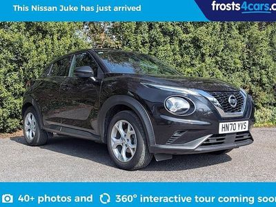 Used Nissan Juke N-Connecta 117 HP (86 kW) 2020 Black SUV