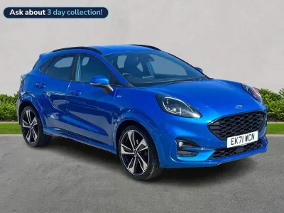 Used Ford Puma ST-Line X 155 HP (114 kW) 2021 Blue SUV