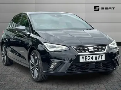 Used Seat Ibiza XCELLENCE Lux 113 HP (83 kW) 2024 Black Hatchback
