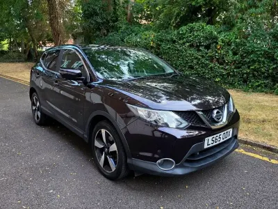 Used Nissan Qashqai N-TEC 115 HP (84 kW) 2015 Black SUV