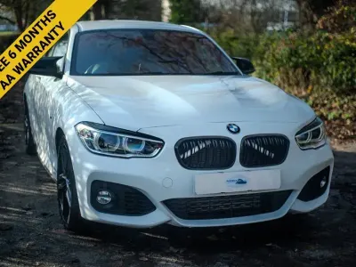 Used BMW 118 M Sport 136 HP (100 kW) 2017 White Hatchback