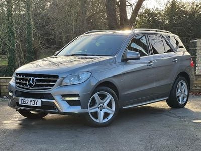 Grey Used 2012 Mercedes ML350 SUV | £9,990 (Expensive)