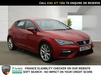 Begagnad Seat Leon FR 150 HK (110 kW) 2020 Röd Halvkombi