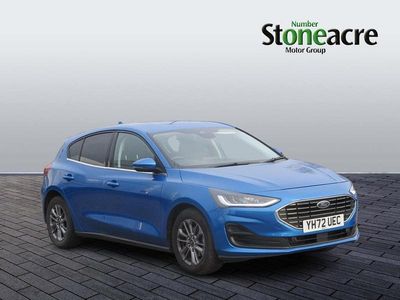 Used Ford Focus Style 125 HP (91 kW) 2022 Blue Hatchback