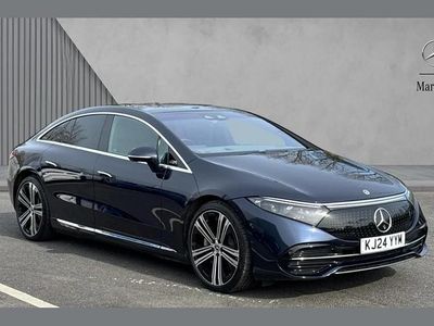 Used Mercedes EQS450+ Exclusive Luxury 244 kW (333 HP) 2024 Blue Sedan