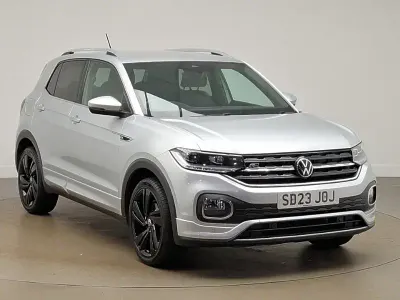 Used VW T-Cross R-line 110 HP (80 kW) 2023 Silver SUV