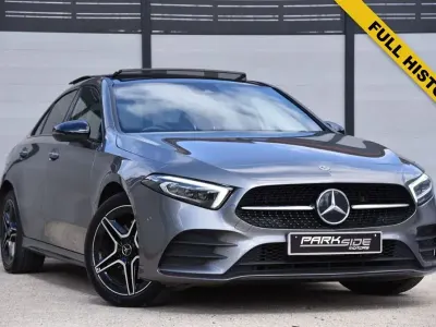 Used Mercedes A250 AMG line 218 HP (160 kW) 2022 Grey Sedan
