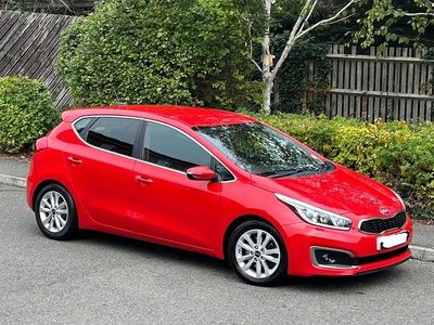 Used Kia Ceed 133 HP (97 kW) 2017 Red Hatchback