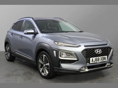 Silver Used 2019 Hyundai Kona Premium SUV | £11,960 (Fair price)