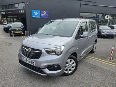 Used Vauxhall Combo S 128 HP (94 kW) 2019 Grey MPV