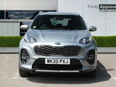 Used Kia Sportage GT-Line 177 HP (130 kW) 2020 Silver SUV