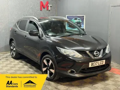 Used Nissan Qashqai N-Vision 115 HP (84 kW) 2017 Black SUV
