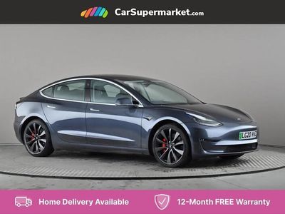 used Tesla Model 3 Performance AWD 4dr [Performance Upgrade] Auto Saloon