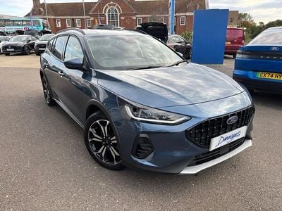 Chrome blue Used 2024 Ford Focus Active X Estate | £18,790 (Fair price)