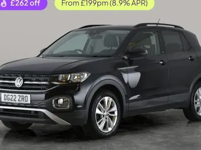 Used VW T-Cross Active 110 HP (80 kW) 2021 Black SUV