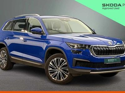 Used Skoda Kodiaq SE L Executive 150 HP (110 kW) 2023 Energy blue SUV