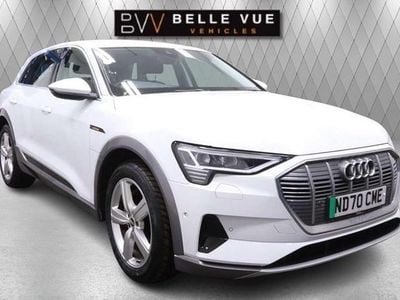 White Used 2020 Audi e-tron Advanced SUV | £17,495 (Good price)