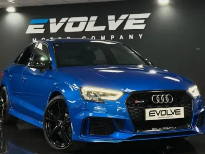 Used Audi RS3 Design 400 HP (294 kW) 2018 Blue Sedan